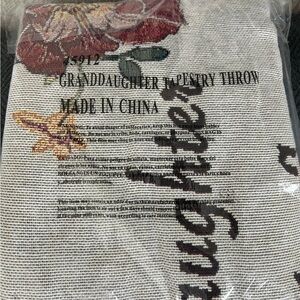 Granddaughter blanket